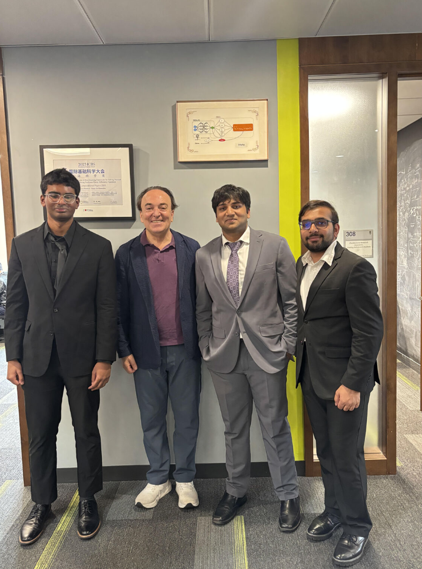 O-Seal team with Prof. George Karniadakis at Brown University CRUNCH lab